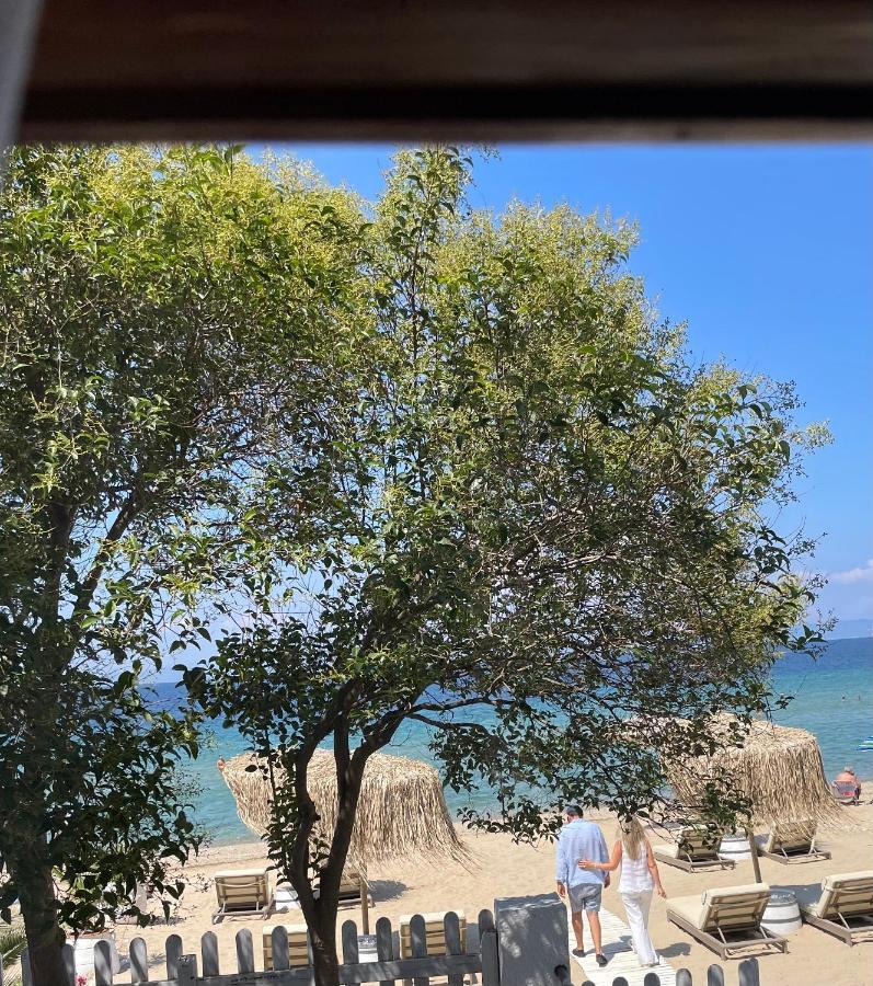Byblos Mare-The Exclusive Beach Front Villa Skala Sotiros Luaran gambar